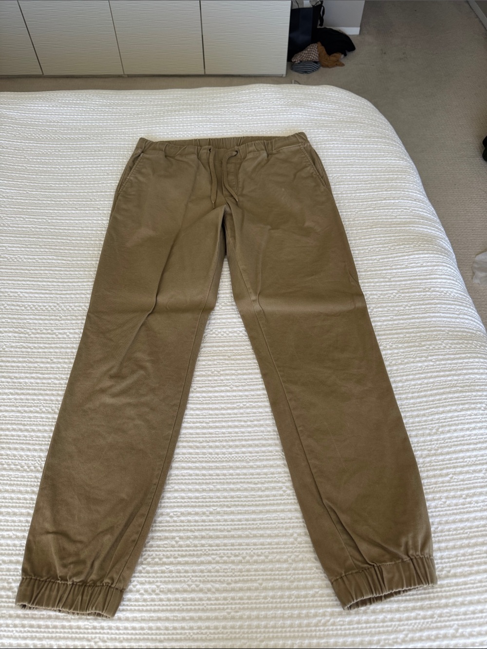 Goodfellow & Co Tan Drawstring Jogger Pants